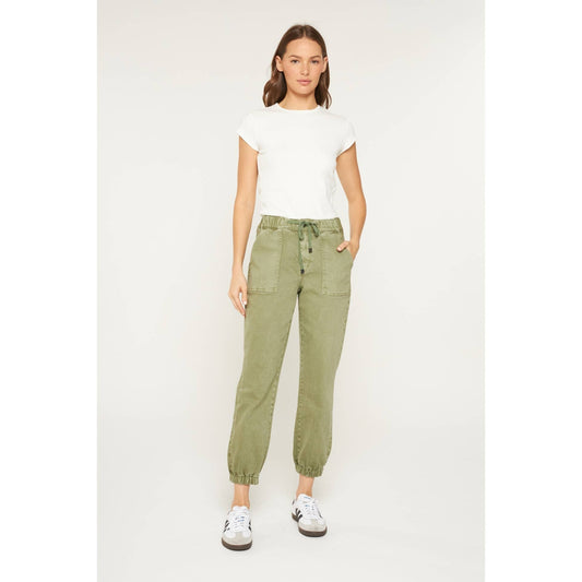 Olive HIGH RISE JOGGER