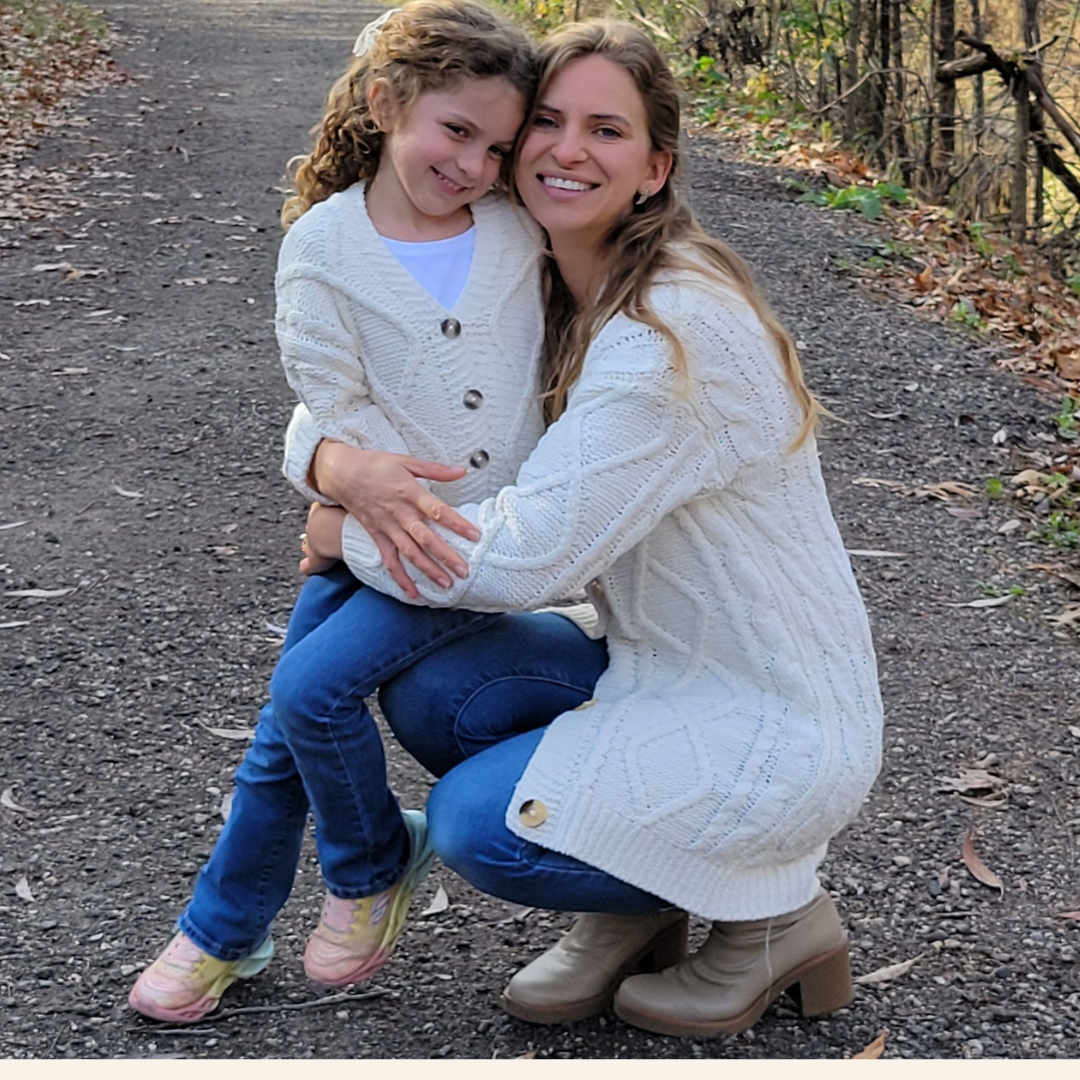 Ivory Cable Knit Cardigan- Child