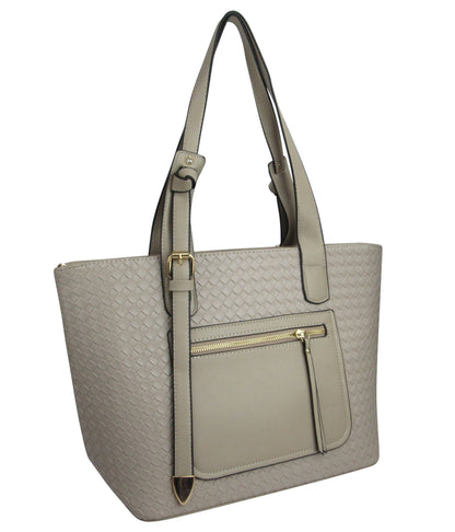 Classic Patterned Tote Bag
