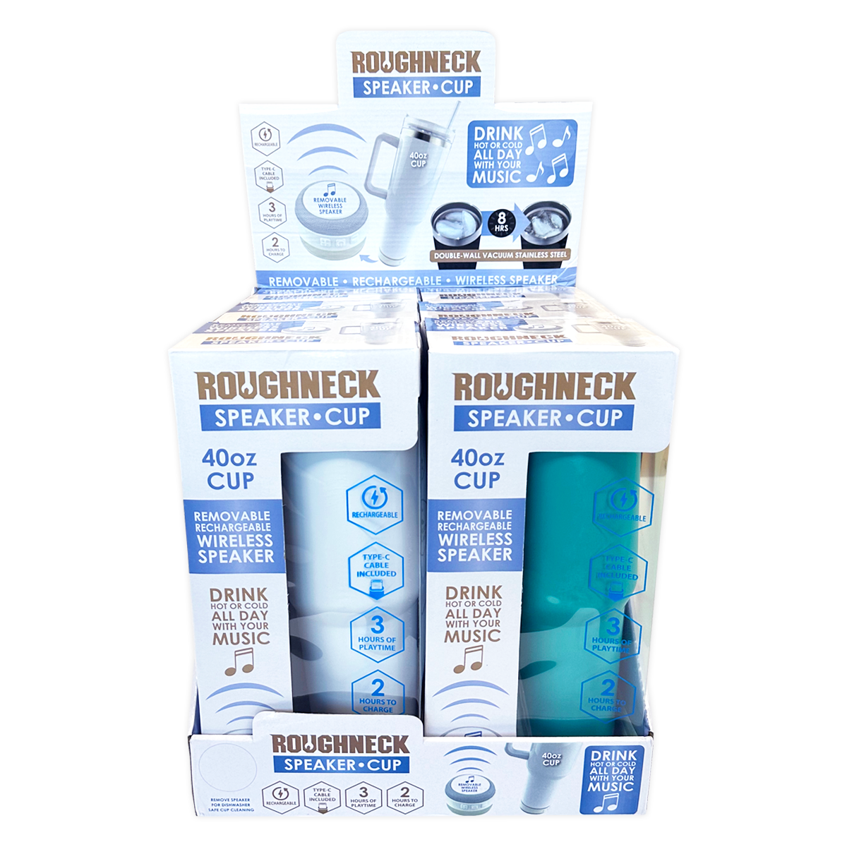 Insulated Cup with Bluetooth Speaker 40 oz