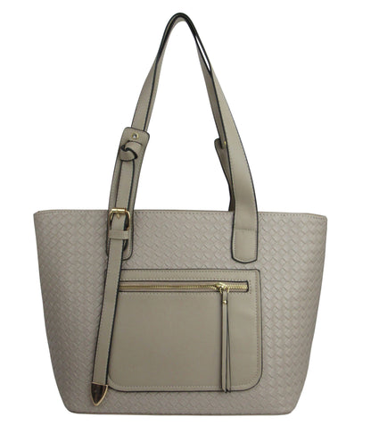 Classic Patterned Tote Bag