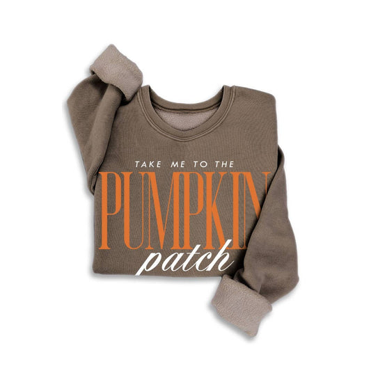 TAKE ME TO THE PUMKIN PATCH MINERAL SWEATSHIRTS