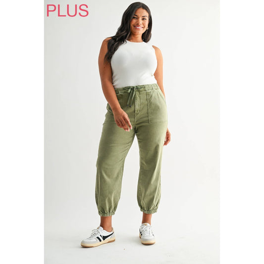 Plus HIGH RISE JOGGER