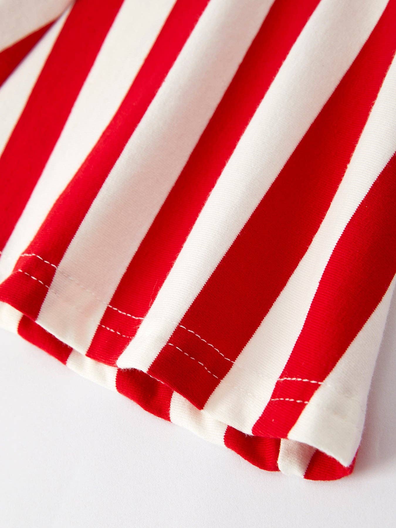 “MERICA”Top Girls Striped Bell Bottoms Set