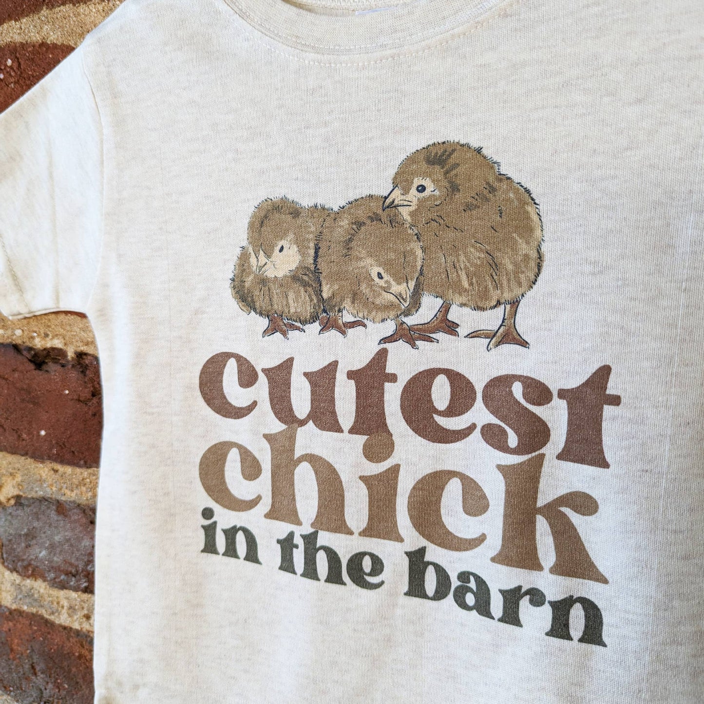 Cutest Chick Country Farm Western Girl Clothing Kid Clothes