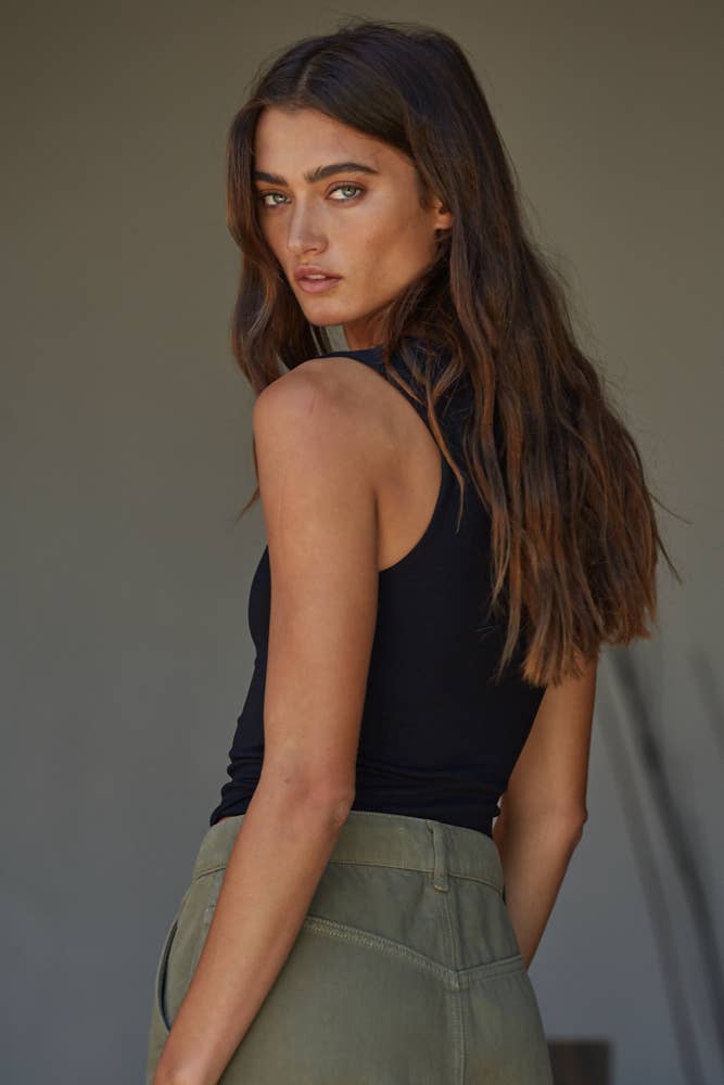 Double Layered Seamless Top (4 Colors)