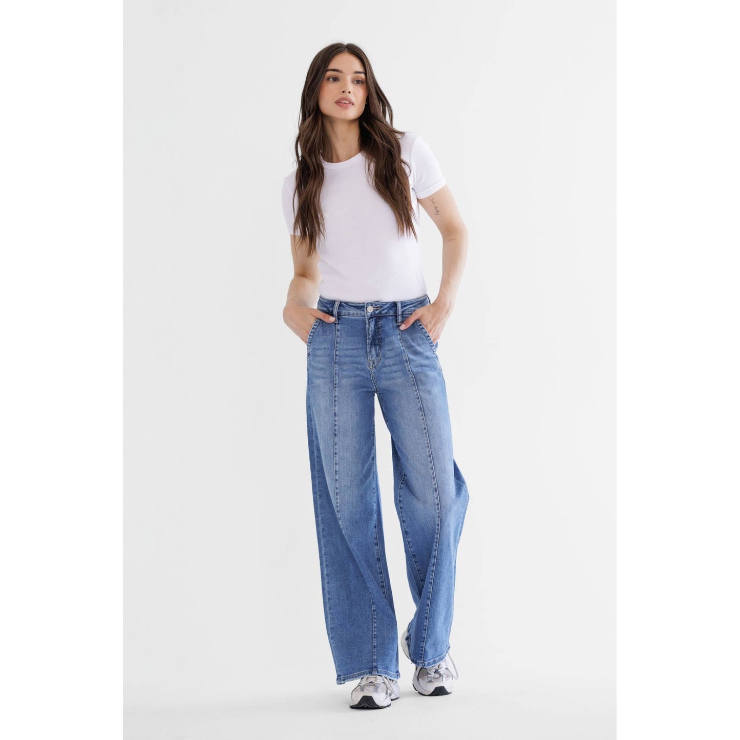 High Rise Wide Leg