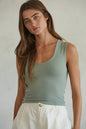 Double Layered Seamless Top (4 Colors)