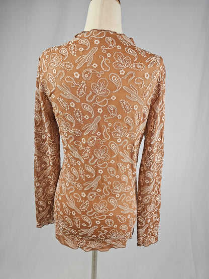 Paisley Lace Blouse