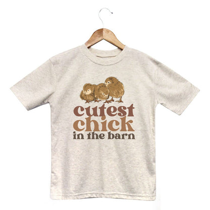 Cutest Chick Country Farm Western Girl Clothing Kid Clothes