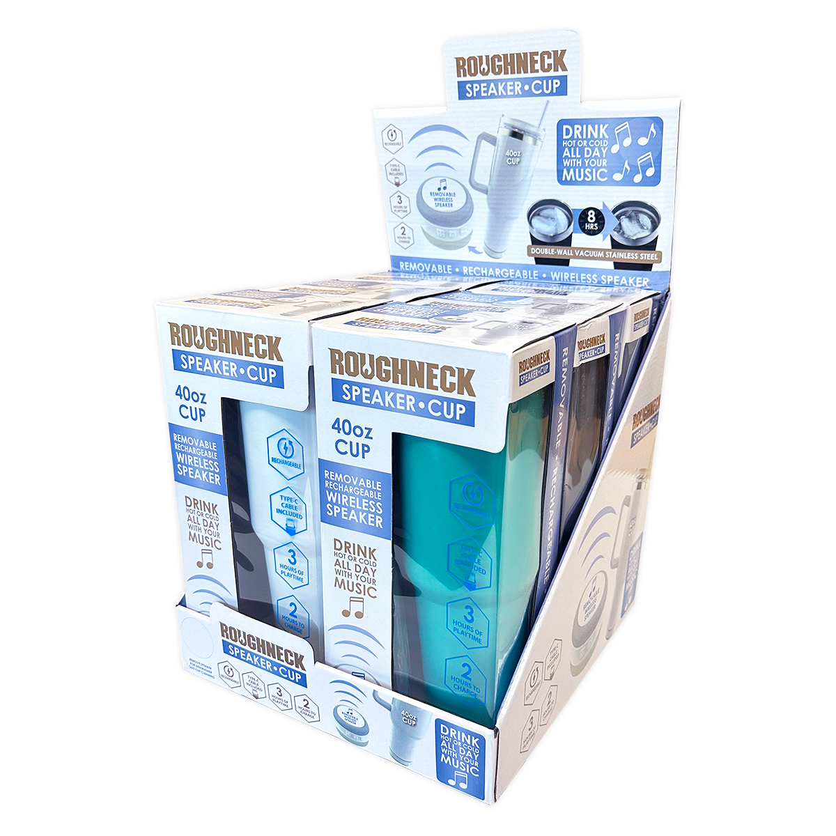 Insulated Cup with Bluetooth Speaker 40 oz