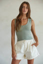 Double Layered Seamless Top (4 Colors)