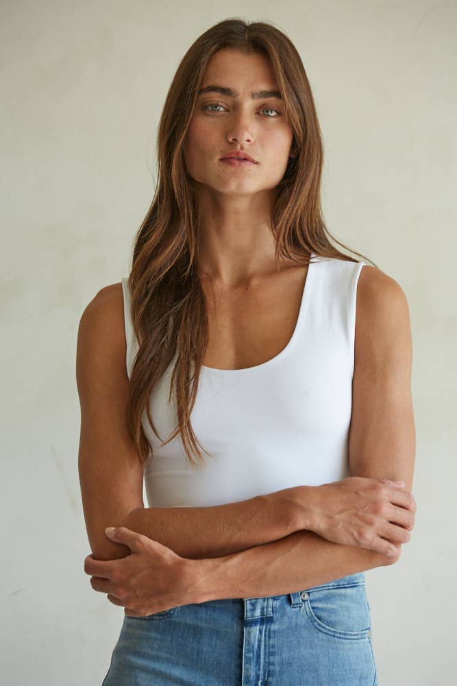 Double Layered Seamless Top (4 Colors)