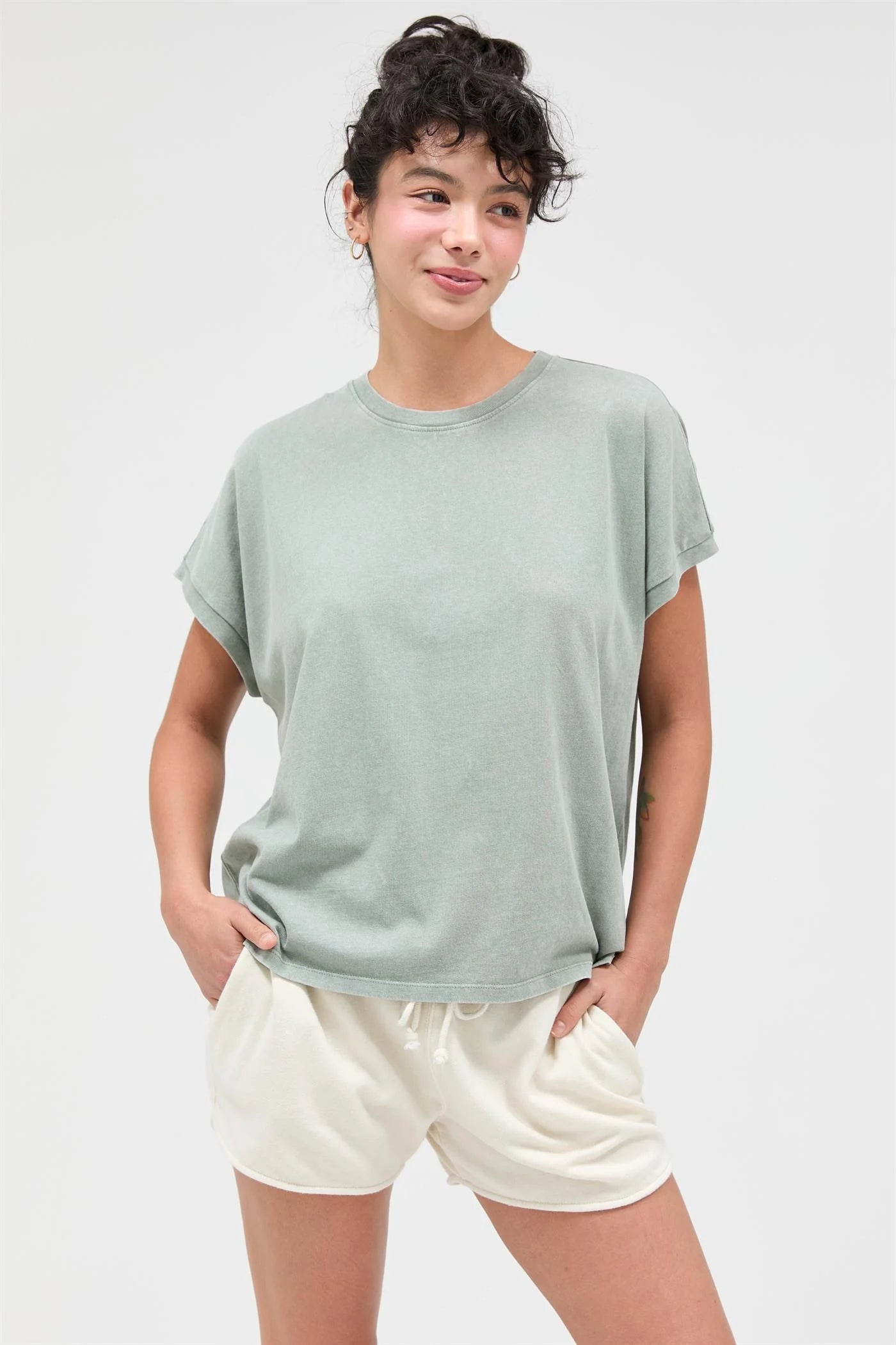 Sage Relaxed Everyday Tee