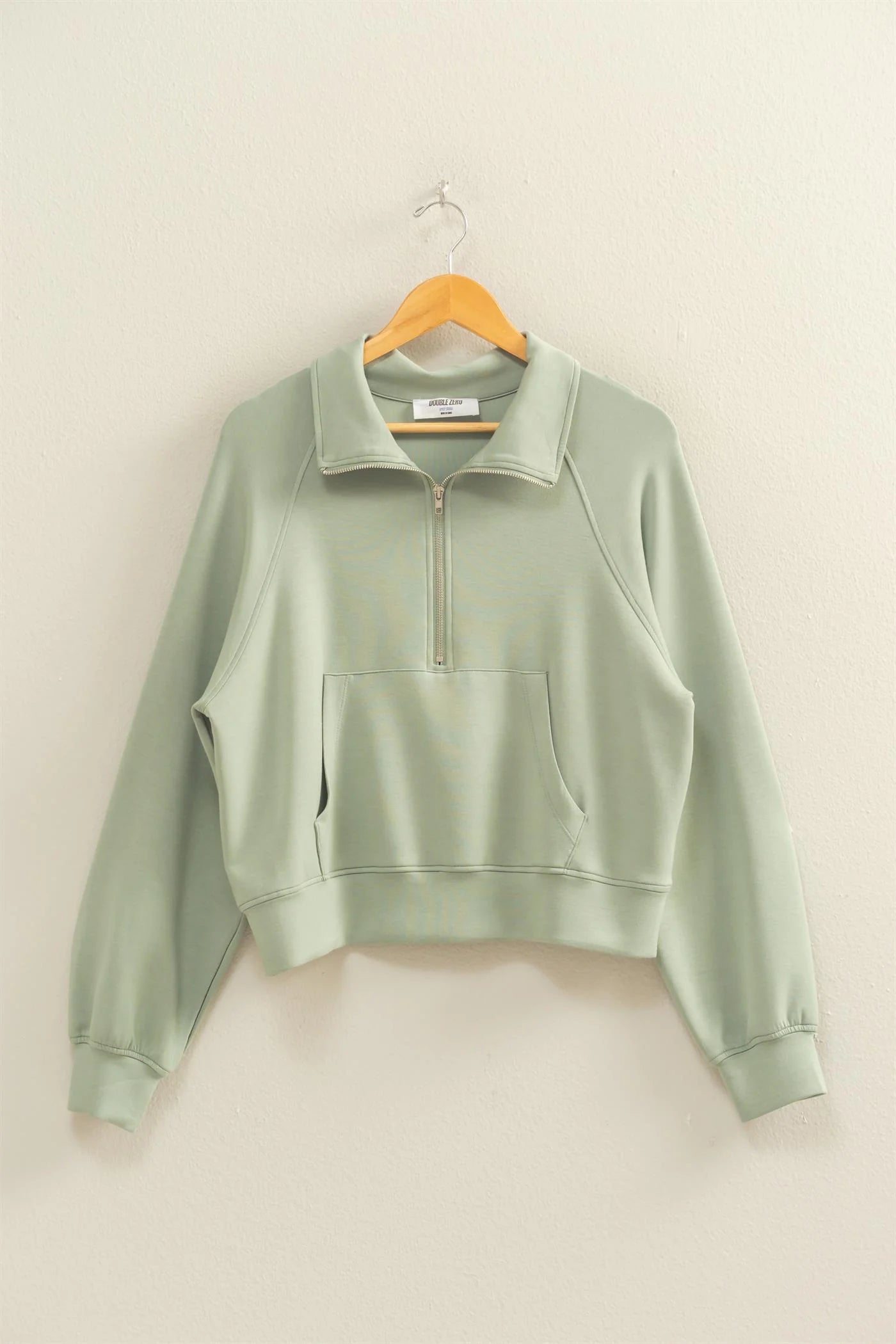 Double Knit Half Zip-Up