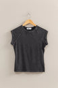 Raglan Cap Sleeve Tee